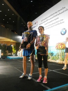 With female overall winner K Suwari