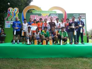 Ekiden Relay podium men